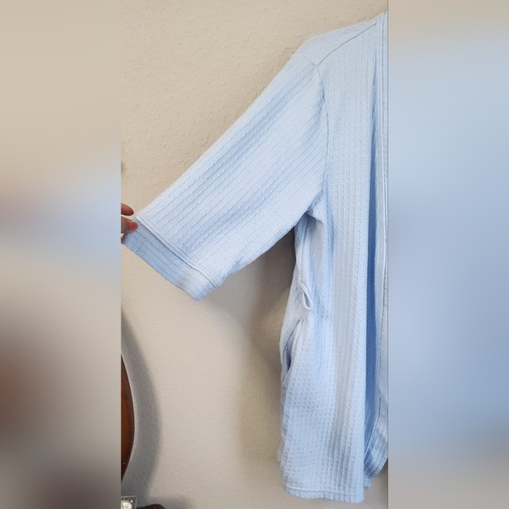 Croft & Barrow Blue Robe - Picture 2 of 7